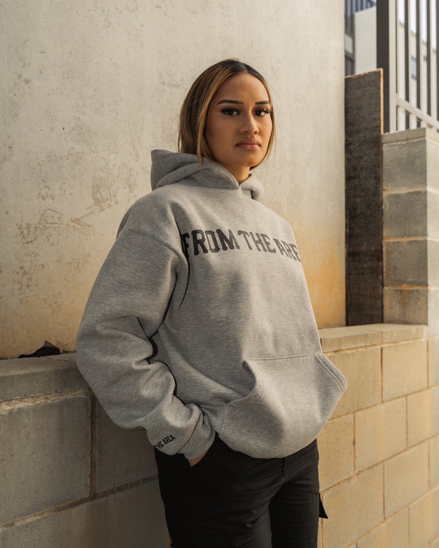 Grey FTA/WS HOODIE