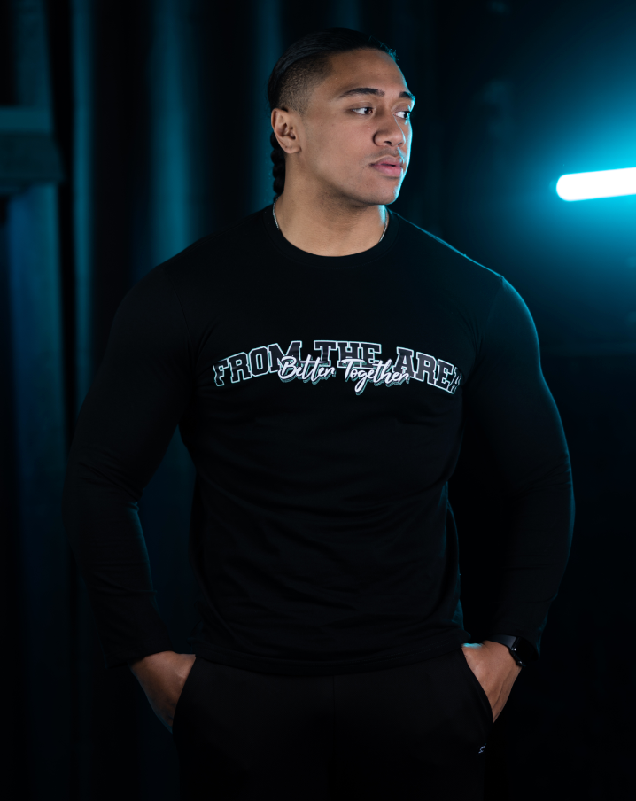 FTA - SCRIPT LONG SLEEVE x Black